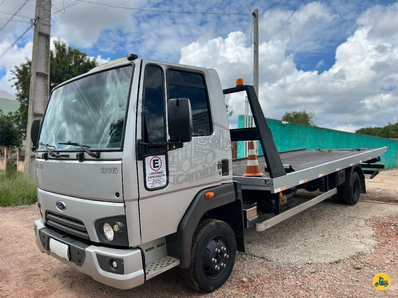 CAMINHAO FORD CARGO 816 Plataforma Guincho 3/4 4x2 Bebe Caminhões CURITIBA PARANÁ PR